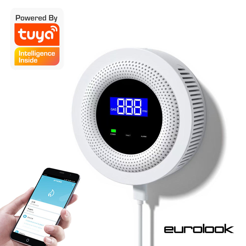 Czujnik gazu Wi-Fi Tuya TU-005-GS - Instrukcja Obsługi