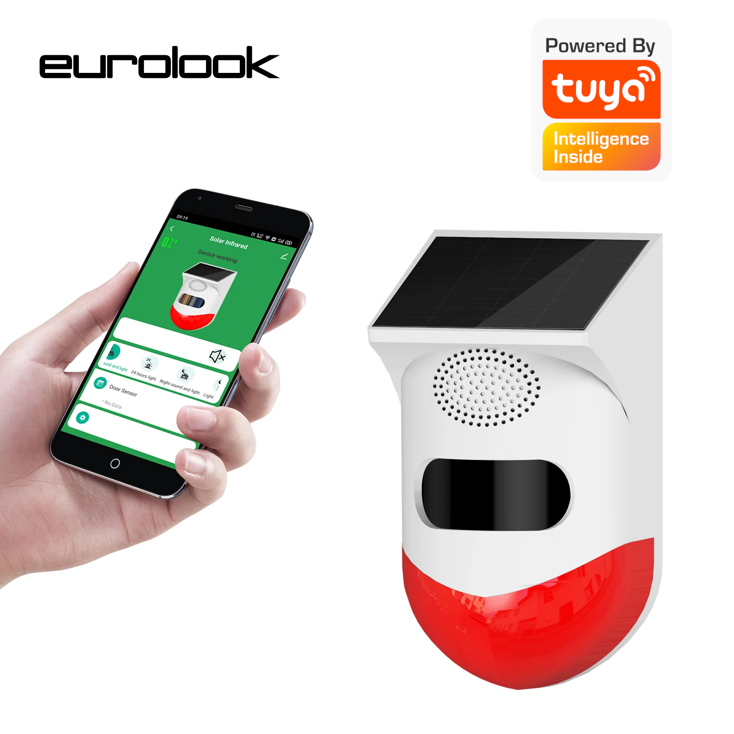 Czujnik solarny PIR TU-010-IA - Instrukcja Obsługi