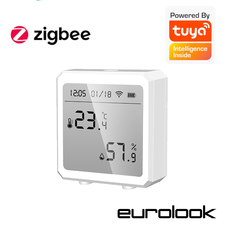 Czujnik TH Zigbee z LCD TU-010-Z-THS - Instrukcja Obsługi
