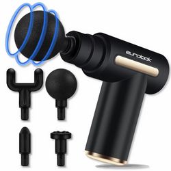 Mocny Bezprzewodowy Masażer Do Ciała EUROLOOK MG-01 Czarny