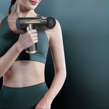 Mocny Bezprzewodowy Masażer Do Ciała EUROLOOK MG-01 Czarny