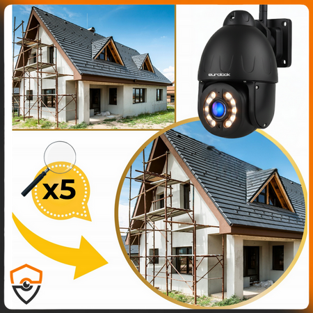 Kamera IP Wi-Fi obrotowa 5Mpx EDW-5027OB