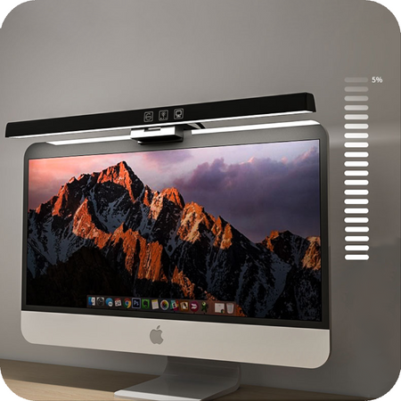 Lampka Biurkowa Na Monitor LED Ekran Komputera Laptopa Regulacja Barwy EUROLOOK SL-01