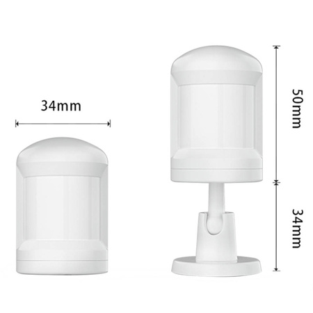 Inteligentna Czujka Ruchu PIR Zigbee Tuya EUROLOOK TU-002-Z-S