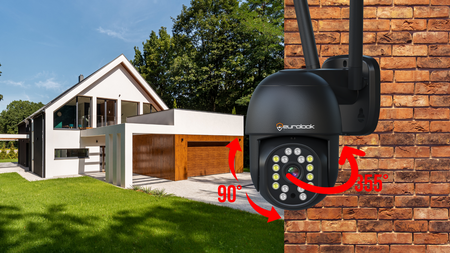 Kamera IP Wi-Fi Bezprzewodowa Zewnętrzna 8MP UHD EUROLOOK