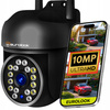 KAMERA ZEWNĘTRZNA OBROTOWA IP WIFI 10MP APLIKACJA 4x ZOOM AUDIO [EUROLOOK ZC-07B]