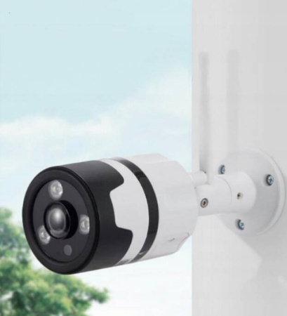 Zewnętrzna Kamera IP Wi-Fi 5MPx 160° Szerokokątna