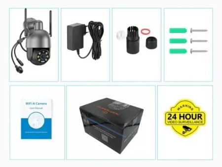 Zewnętrzna Obrotowa Kamera Wi-Fi EUROLOOK