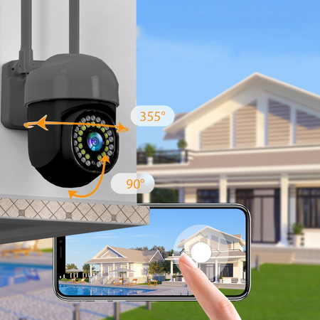 Inteligentna Obrotowa Kamera WiFi EUROLOOK TU-4303-TUYA