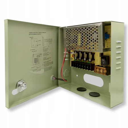 Zasilacz Skrzynkowy Do Kamer Monitoringu 12V/5A