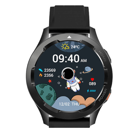 EUROLOOK Sportowy Inteligentny Zegarek Smartwatch Biały Wodoodporny Fitness Bluetooth iOS Android