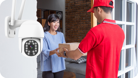 Bezprzewodowa Zewnętrzna Kamera IP Wi-Fi 2MP EUROLOOK