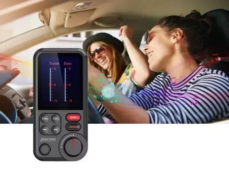 Transmiter FM Bluetooth Ładowarka USB AUX Bass EUROLOOK RT-1