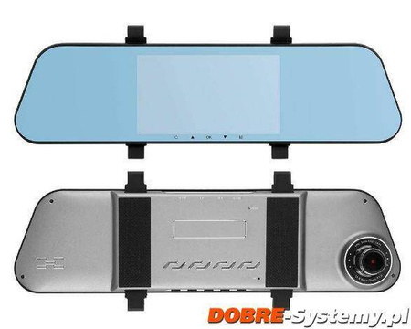 Rejestrator trasy Full HD EC-5843 MIRROR DUAL