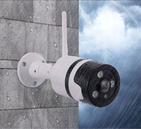 Zewnętrzna Kamera IP Wi-Fi 5MPx 160° Szerokokątna