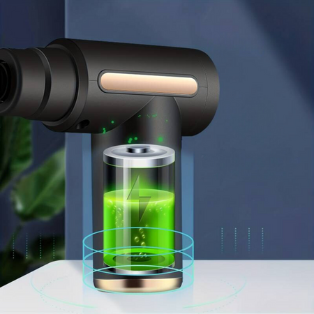 Mocny Bezprzewodowy Masażer Do Ciała EUROLOOK MG-01 Czarny