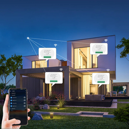 Inteligentny Sterownik Do Rolet WiFi Tuya EUROLOOK TU-006-BS