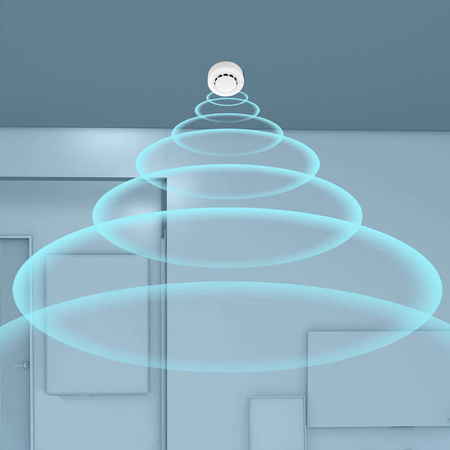 Inteligentny Czujnik Detektor Dymu Wi-Fi Tuya Smart EUROLOOK TU-004-SS