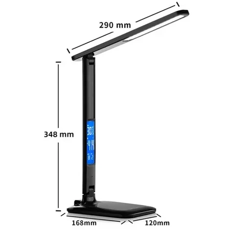 Lampka Biurkowa LED DL-20BK EUROLOOK
