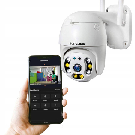 Kamera obrotowa IP Wi-FI EUROLOOK HV-2036B-WIFI