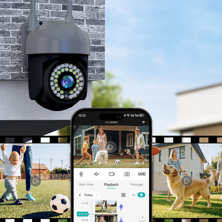 Inteligentna Obrotowa Kamera WiFi EUROLOOK TU-4303-TUYA