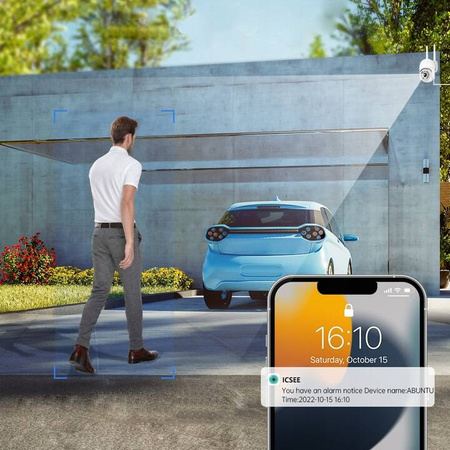 Obrotowa kamera Wi-Fi Zewnętrzna 2MPX EUROLOOK