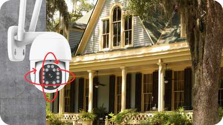 Bezprzewodowa Zewnętrzna Kamera IP Wi-Fi 2MP EUROLOOK