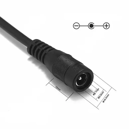 Przedłużacz Zasilania Z-5 DC 5m 5.5/2.1mm