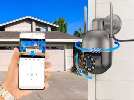 Zewnętrzna Obrotowa Kamera Wi-Fi EUROLOOK