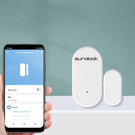 Inteligentny Kontaktron Czujnik Wejścia/Wyjścia i Światła Zigbee 3.0 EUROLOOK TU-003-Z-DLS