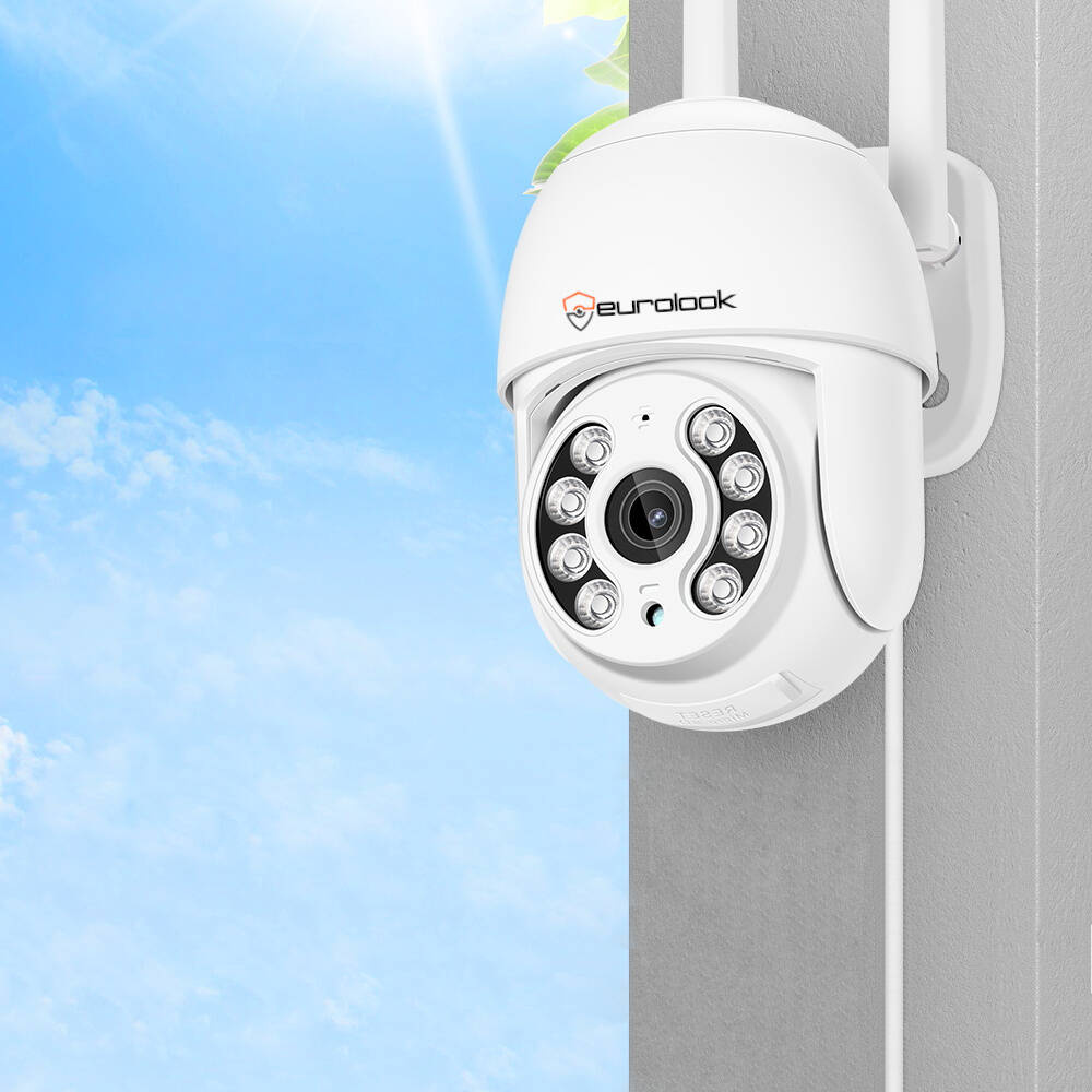 Zewnętrzna Bezprzewodowa Kamera IP Wi-Fi 2MP Full HD EUROLOOK ...